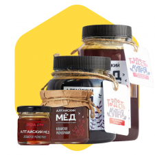 Алтайский мёд «Разнотравье»